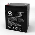 Battery Clerk AJC Ademco Vista 10SE Alarm Replacement Battery 4.5Ah, 12V, F1 AJC-D4.5S-A-1-108679